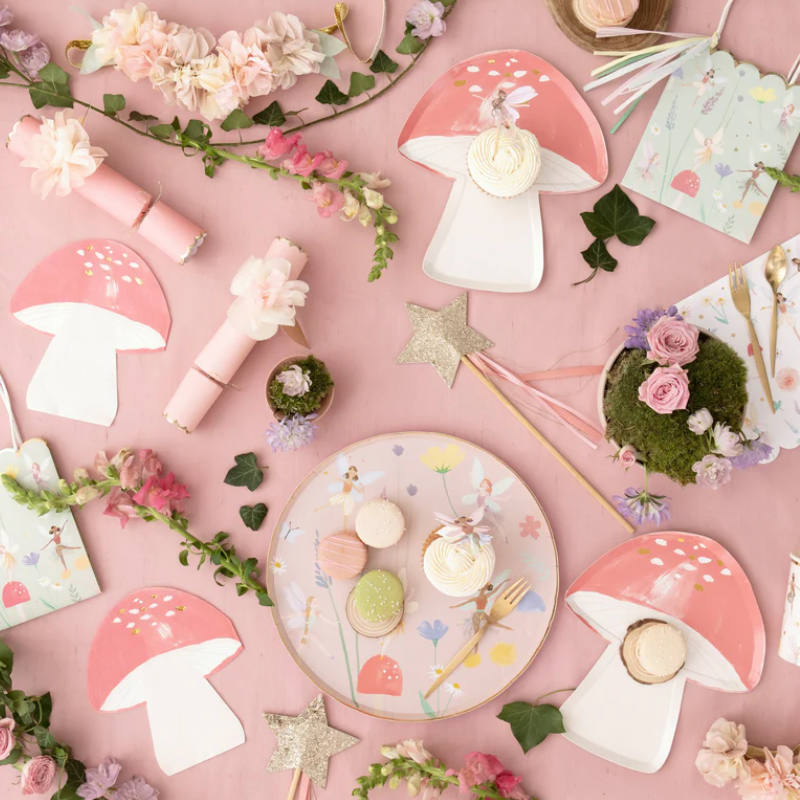 Plato Fairy Toadstool (8 platos)