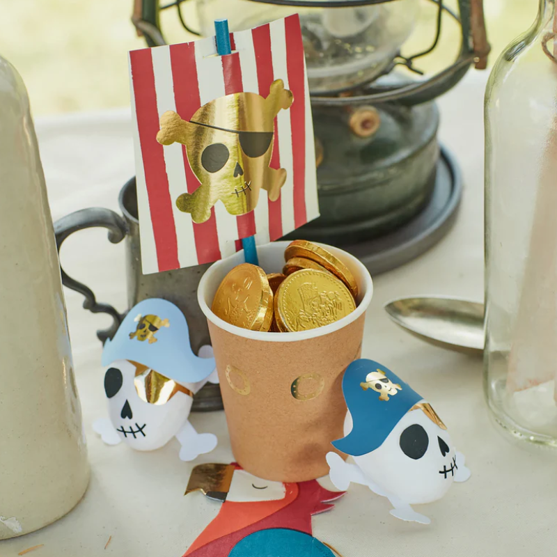 Vaso Pirate Party ( 8 pzas)