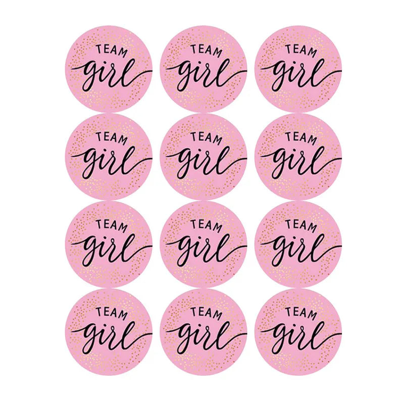 Sticker team girl (60 stickers)