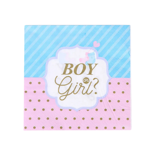 Servilleta boy or girl - Grande (16 pzas)