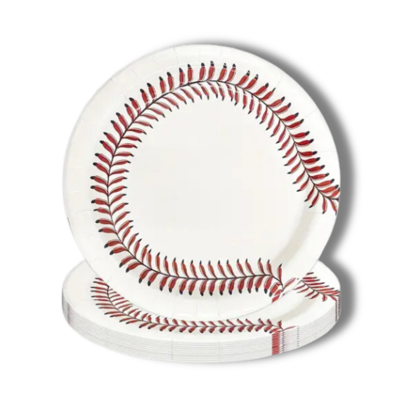 Plato Baseball Grande (12 platos)