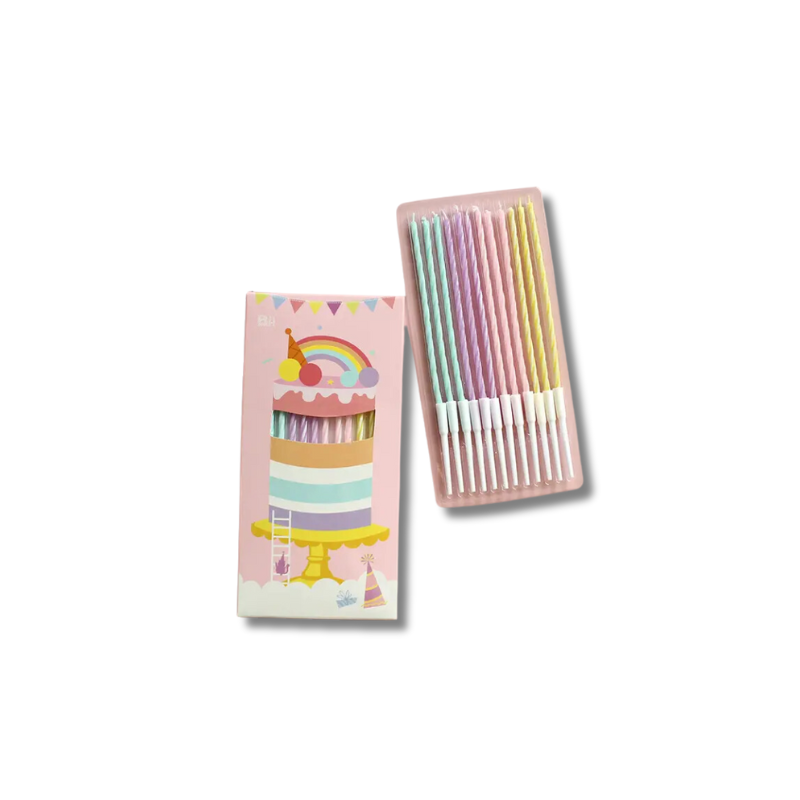 Velas Pastel (12 velas)