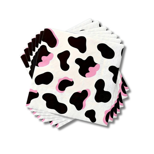 Servilleta Pink cow - Grande (12 pzas)