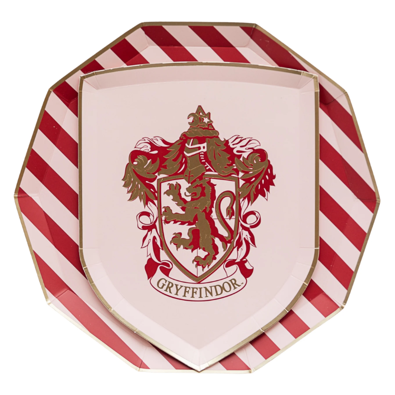 Plato Harry Potter Stripe (8 platos)