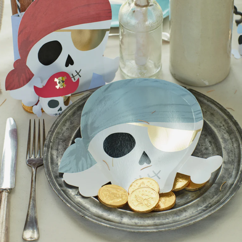 Plato Pirate Party (8 platos)